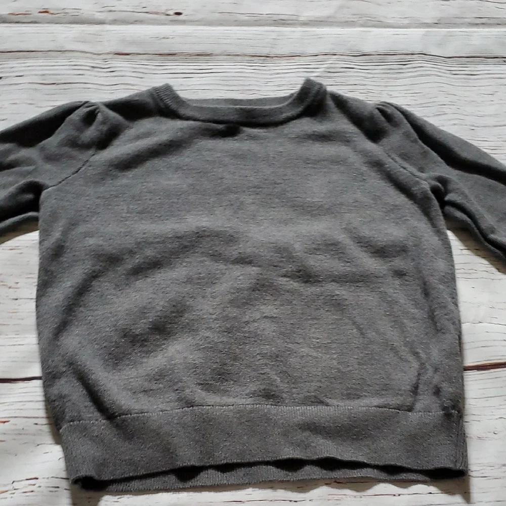 Gap Girls Gray Long Sleeve Sweater 👩